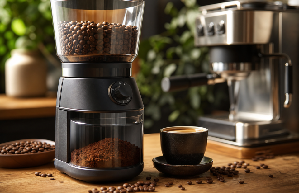Titelbild zu „Perfekter Kaffeegenuss im eigenen Zuhause: Die Bedeutung einer hochwertigen Mahlung“