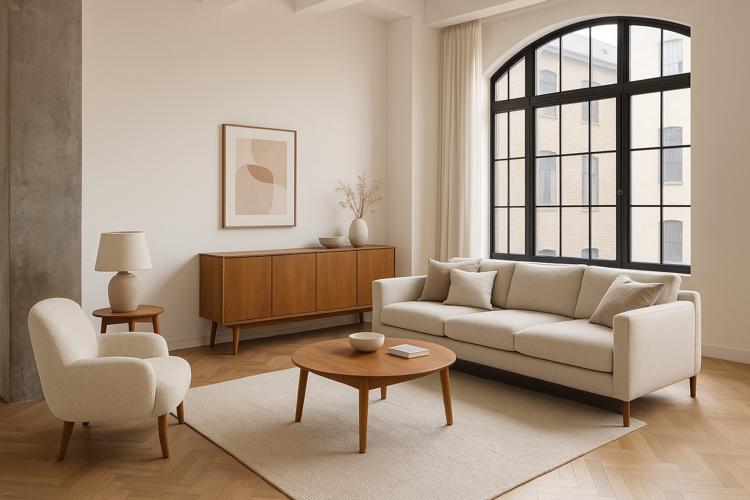 Titelbild zu „Wohntrend Soft Loft – Natürlich, hell und zeitlos schön“